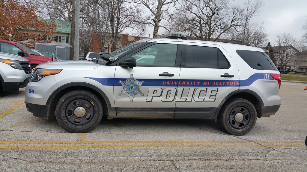 University of Illinois police vehicle