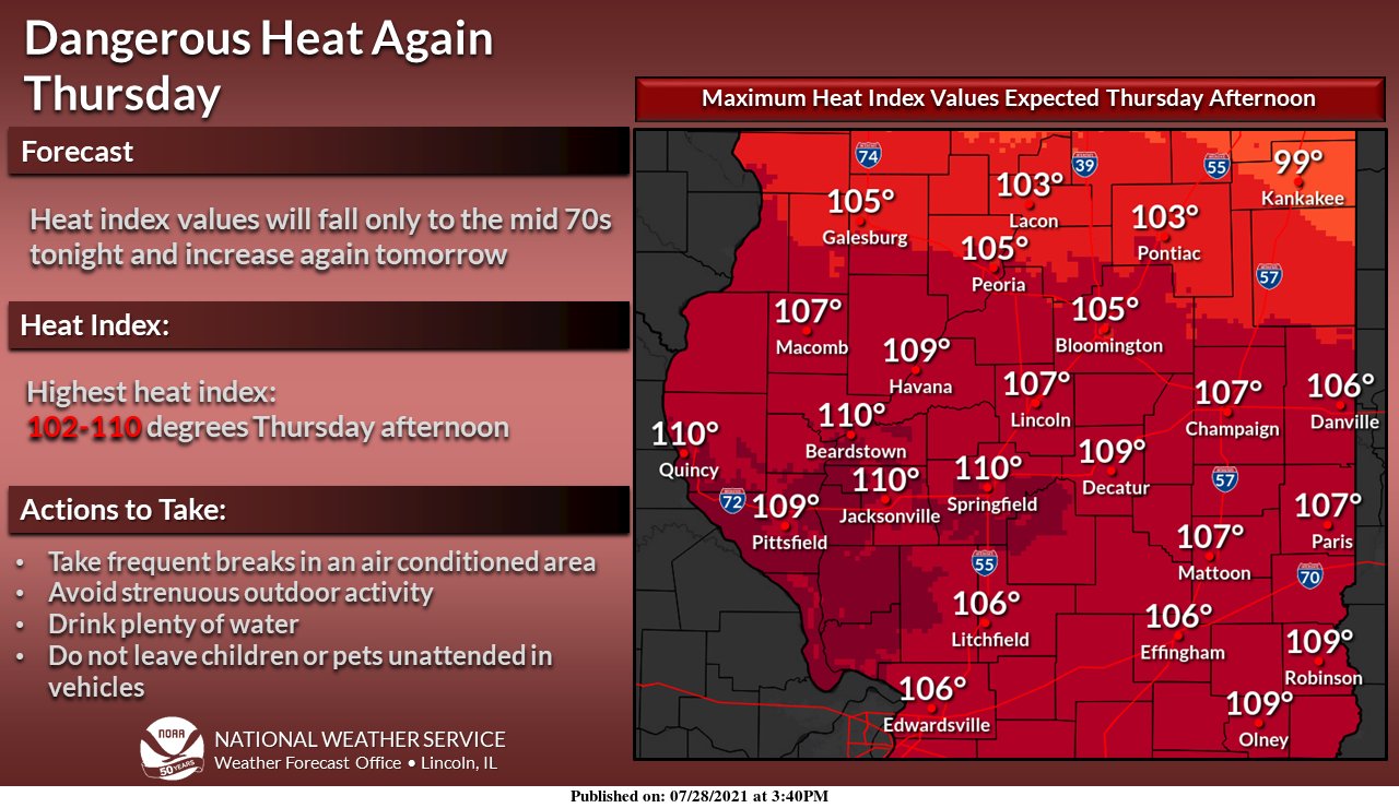 Dangerous Heat And Severe Weather Possible On Thursday - IPM Newsroom