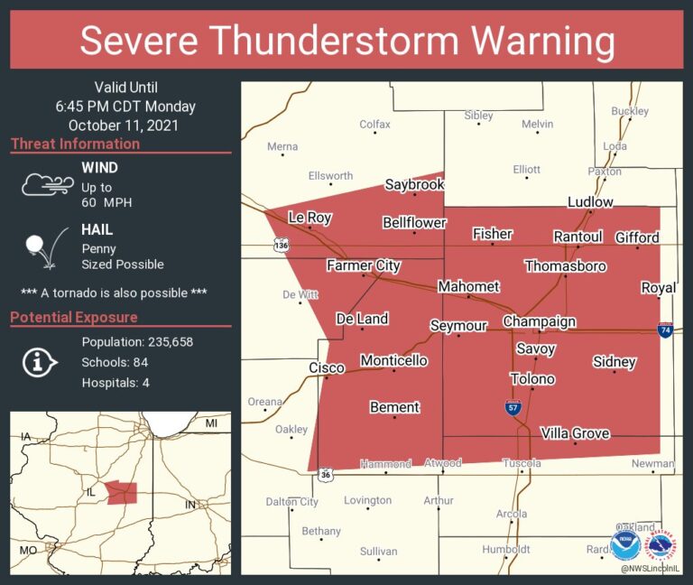 Strong storms bring rain and tornadoes to Central Illinois - IPM Newsroom