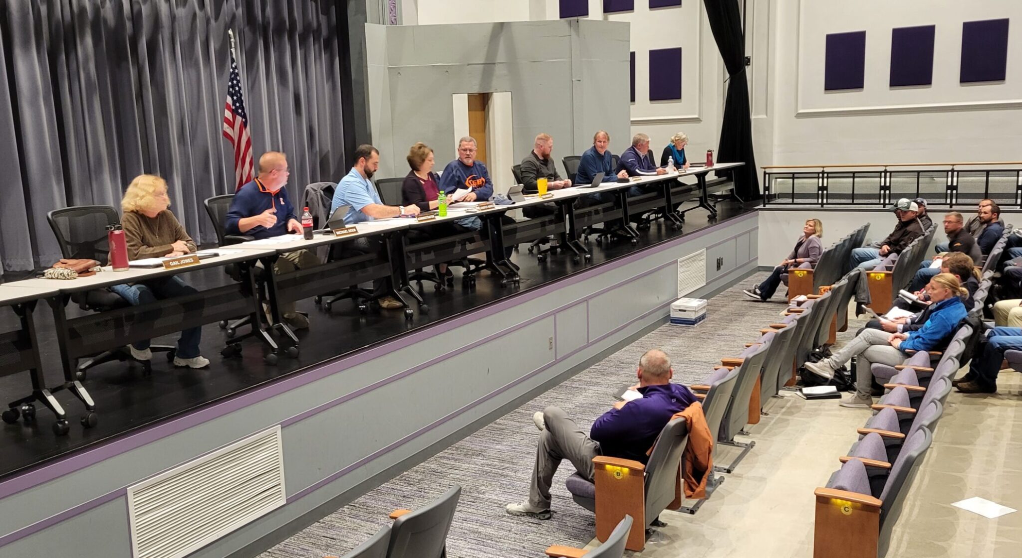 The Piatt County Board, with reluctance, approves the county's first