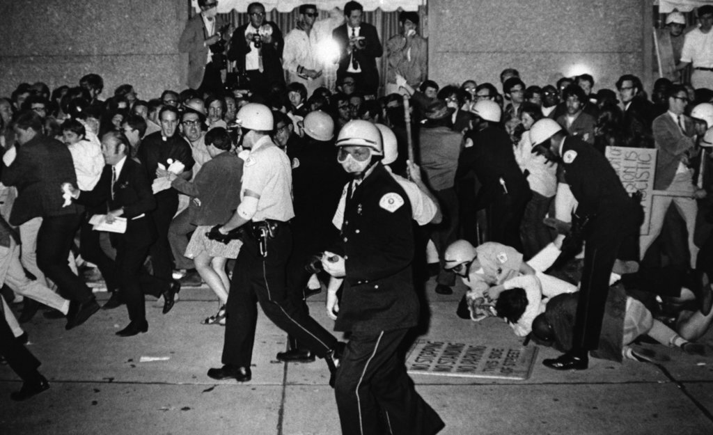 1968 DNC protestors