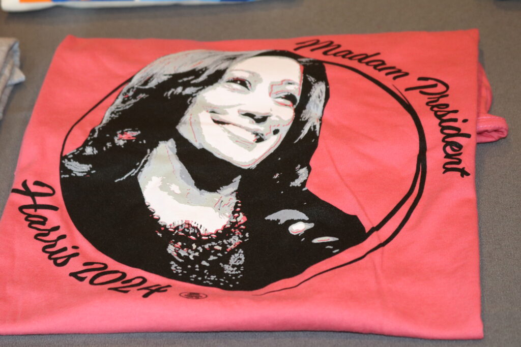 Kamala Harris T-shirt at the DNC