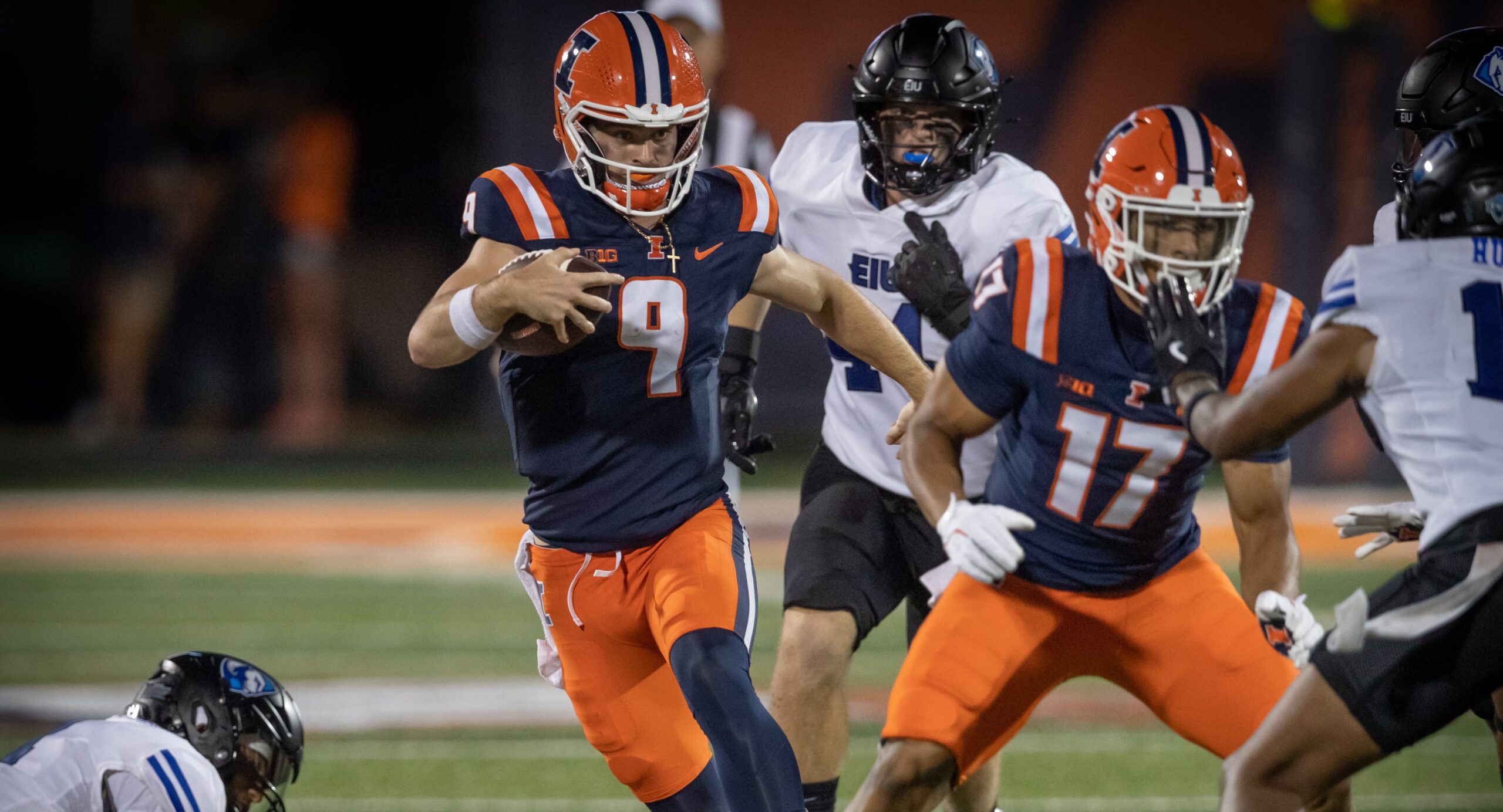 University of Illinois football player