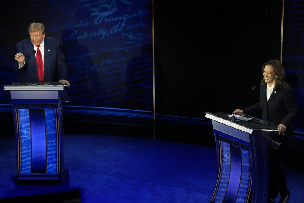 Harris and Trump debate