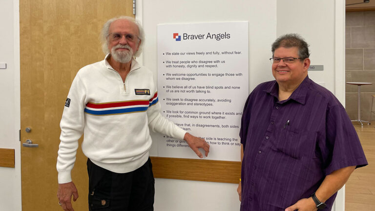 Braver Angels’ mission: To bridge the partisan divide and promote active listening