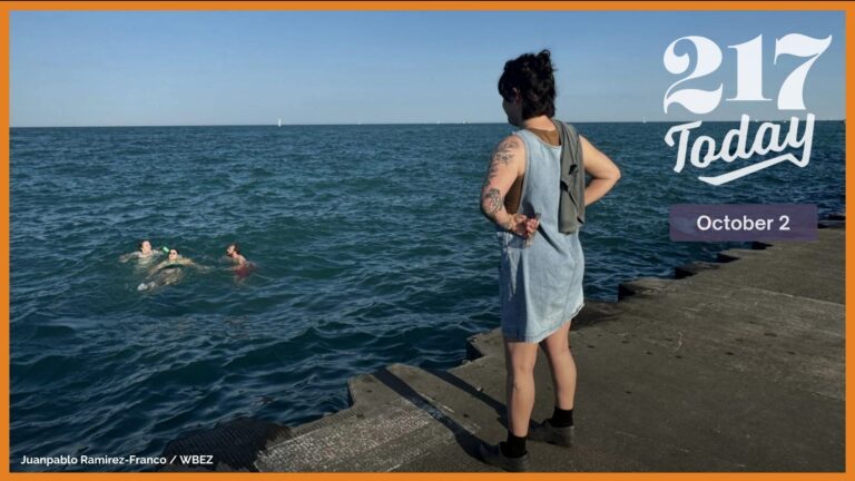 217 Today: Chicago’s beach season is over … or is it? Lake Michigan temps are breaking records