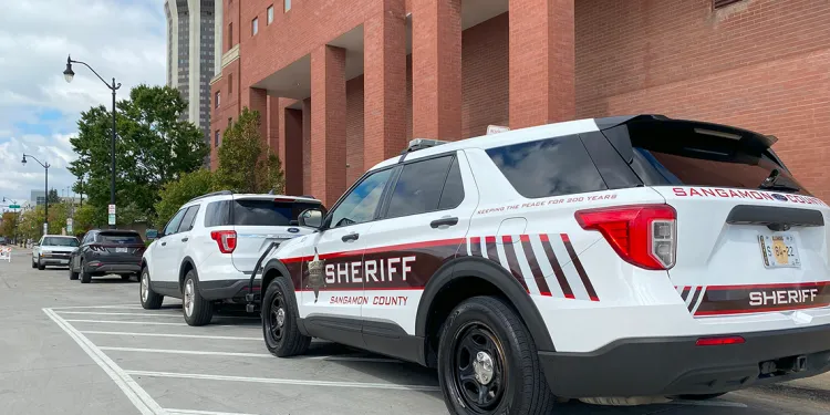 Sangamon County police cars