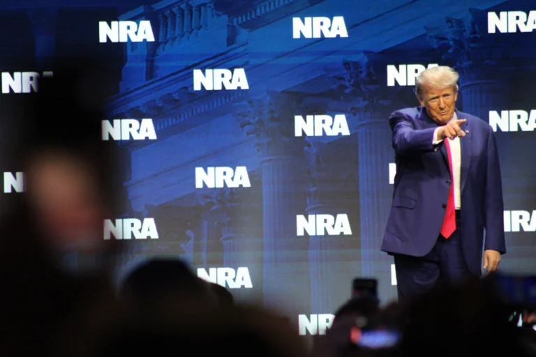 Donald Trump at NRA event