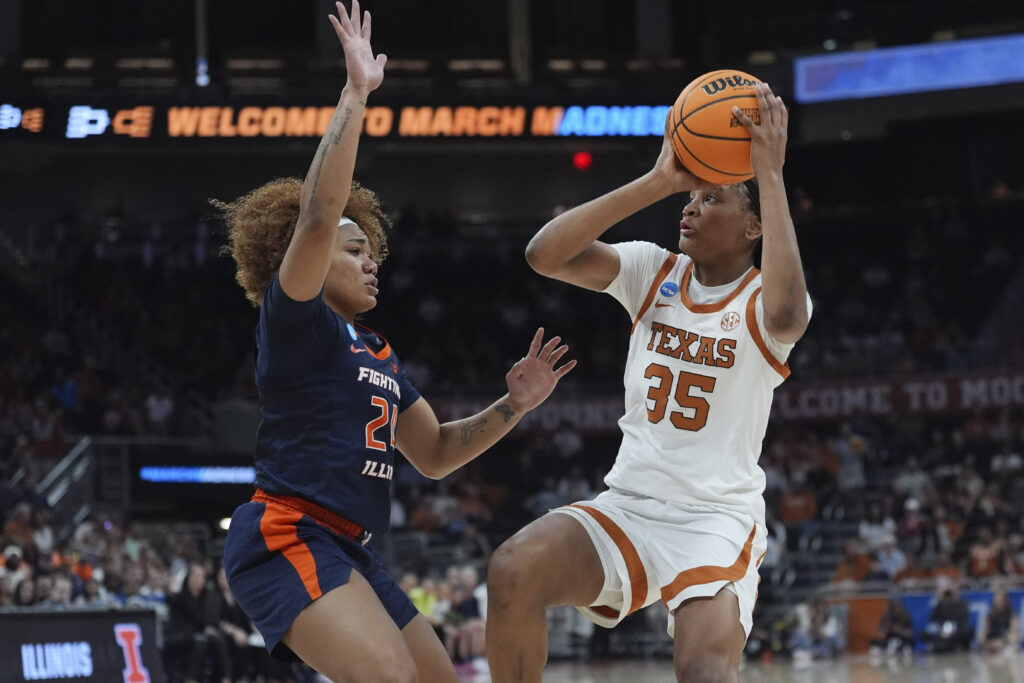 Booker and No. 1 Texas dispatch No. 8 Illinois 65-48 to send the