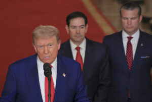 President Donald Trump, Secretaries Rubio and Hegseth