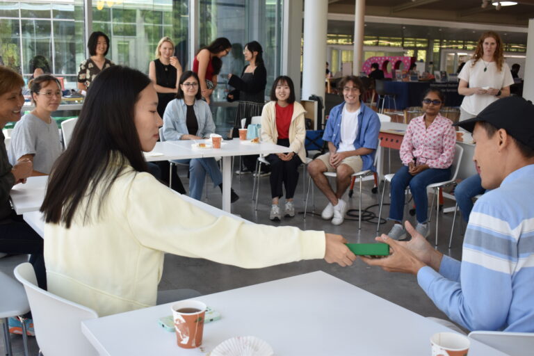 Childhood games bridge cultures at Coffee Across Cultures Hour on U of I campus