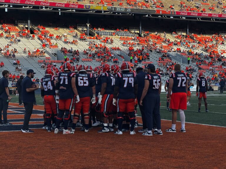 The Fighting Illini won 52-3 against Western Illinois during their season opener on Aug. 29, 2025.