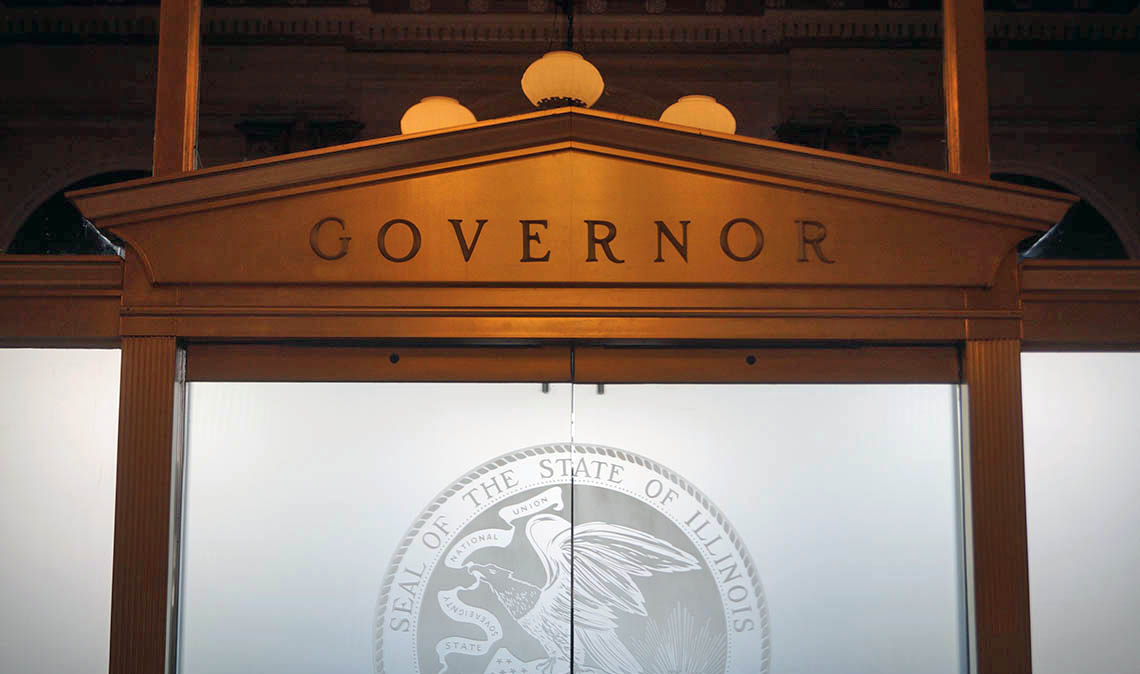 door to IL governor section