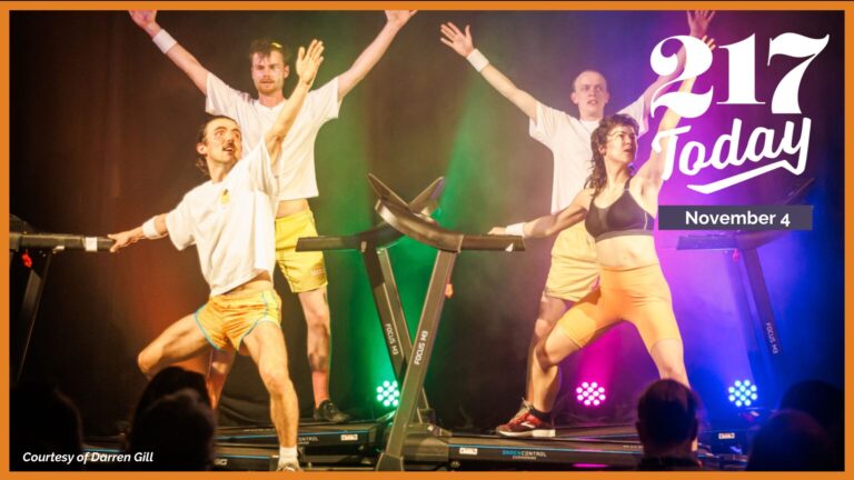 217 Today: Tasks on a treadmill, live show pushes the limits, explores human abilities in unique way