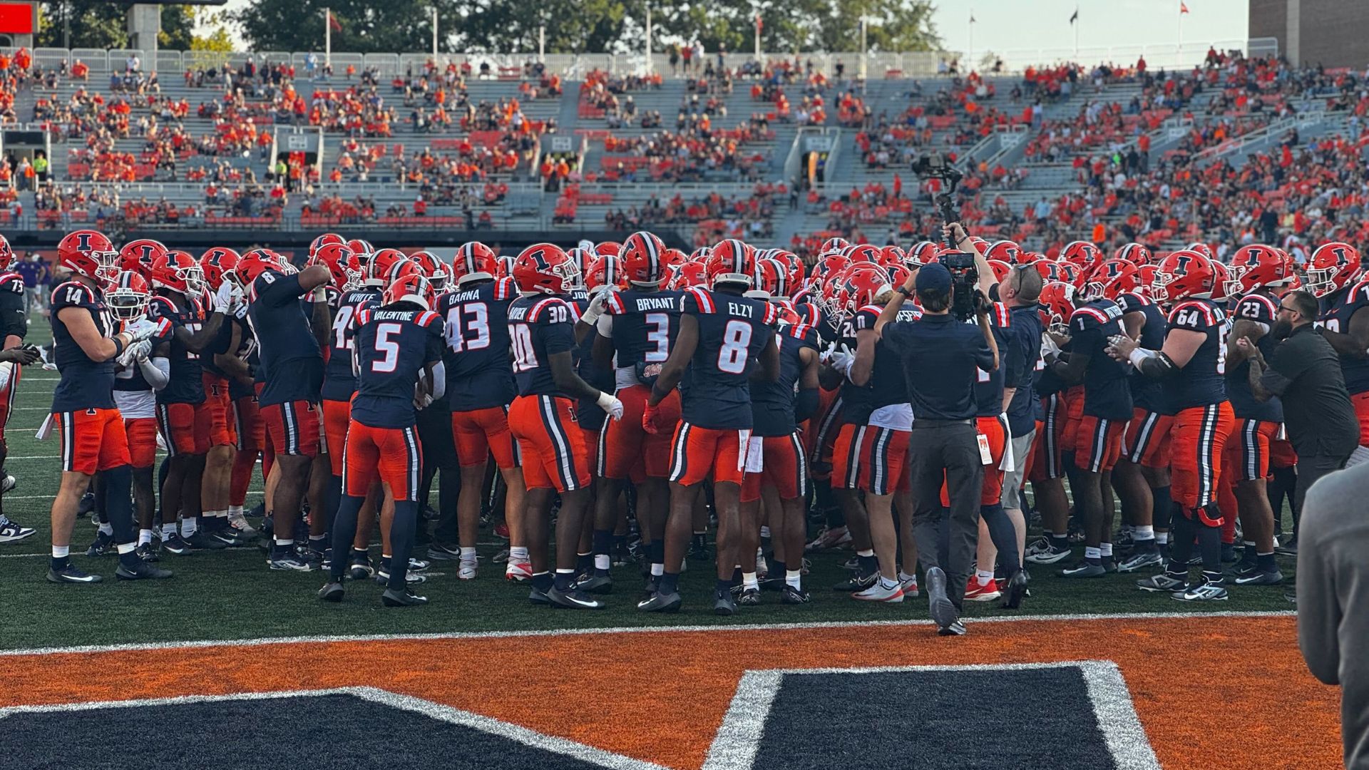 The Fighting Illini won 52-3 against Western Illinois during their season opener on Aug. 29, 2025.