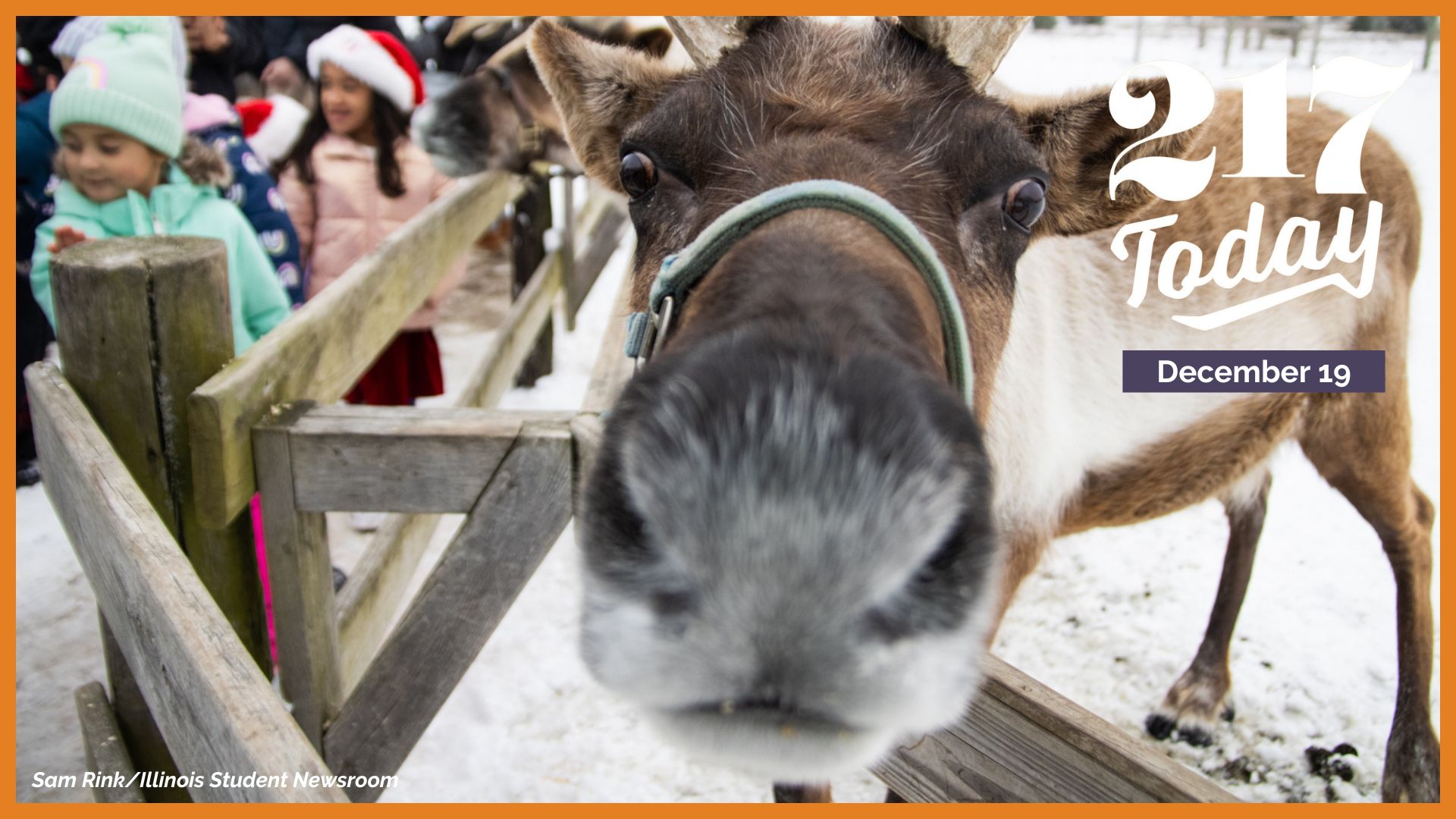 217 Today: More than a holiday tradition, reindeer are a way of life at the Hardy ranch in Rantoul