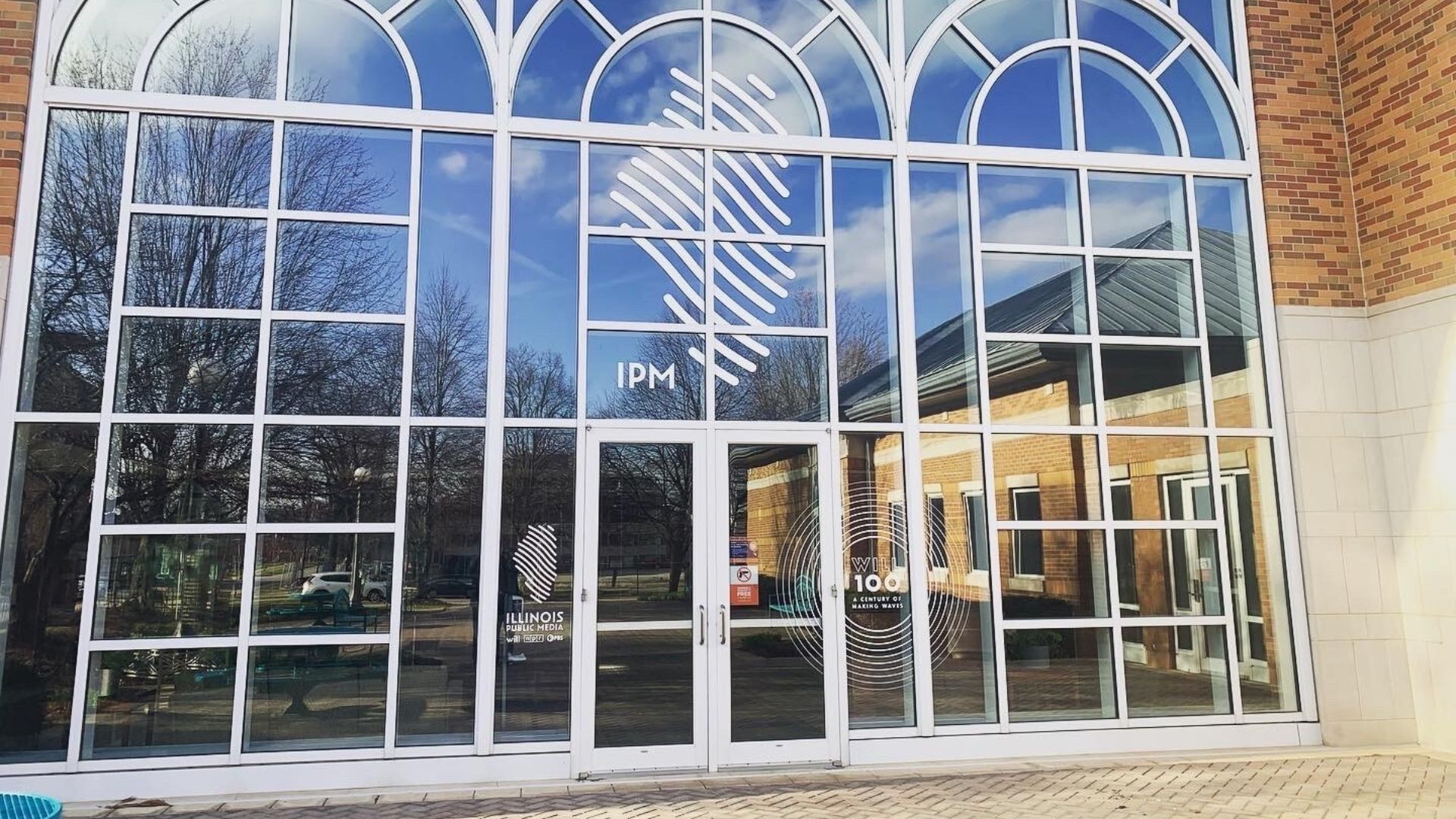Illinois Public Media's headquarters at Campbell Hall on the University of Illinois campus.