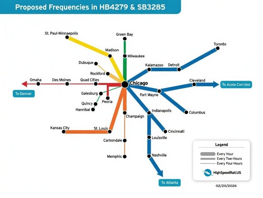high speed rail graphic