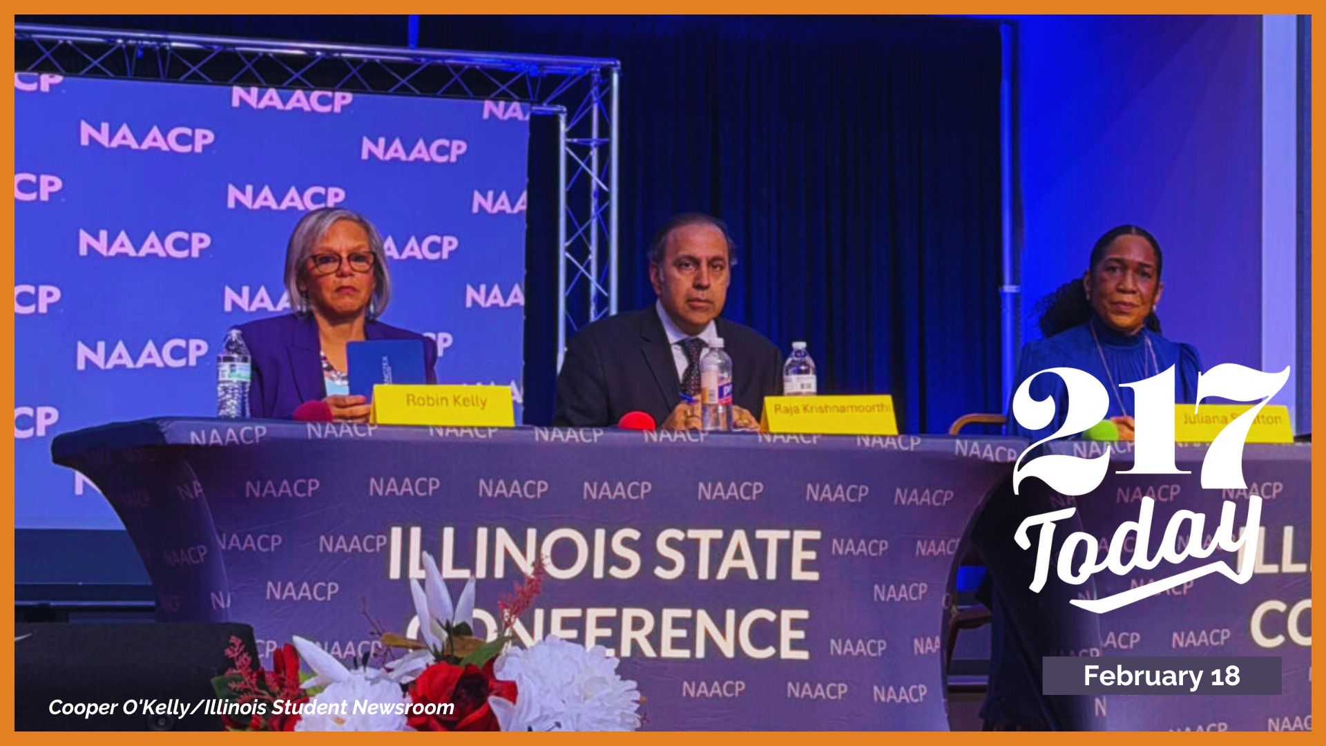 217 Today:  Illinois residents soon have a big choice to make: who should represent them in the U.S. Senate for the next six years