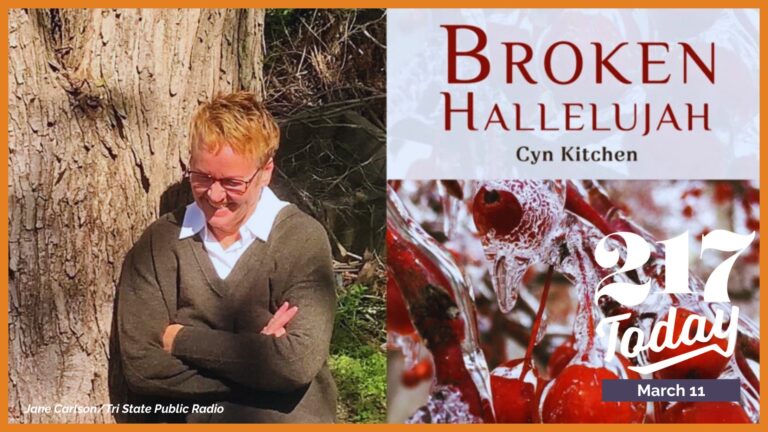 217 Today: Knox College professor turns prairie, loss into poems in “Broken Hallelujah”