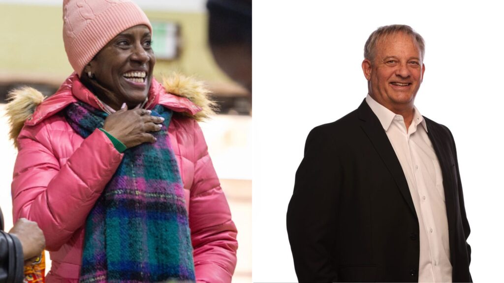 Donna Miller and Mike Noack