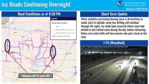 highway camera and travel map