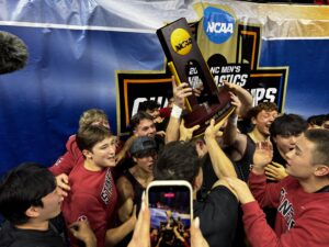 Stanford gymnastics win