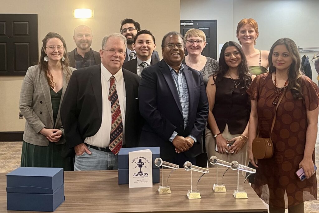 award winning news team