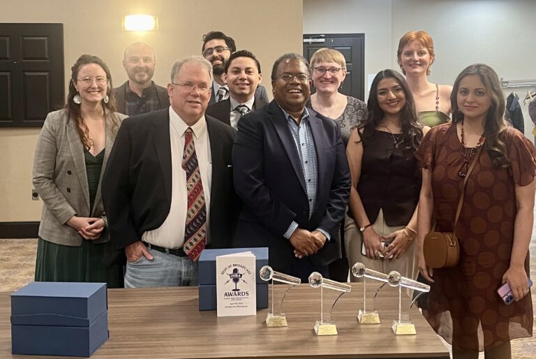 award winning news team