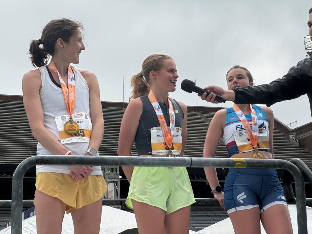 marathon winner interviewed