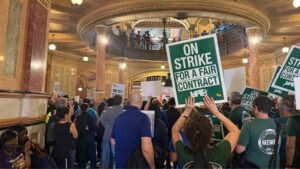 Higher Education rally springfield