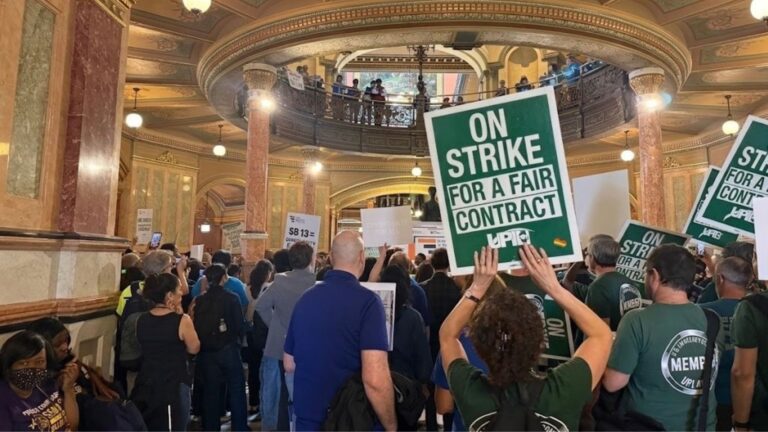 Higher Education rally springfield