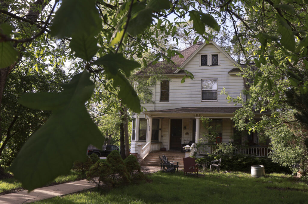a house on a street