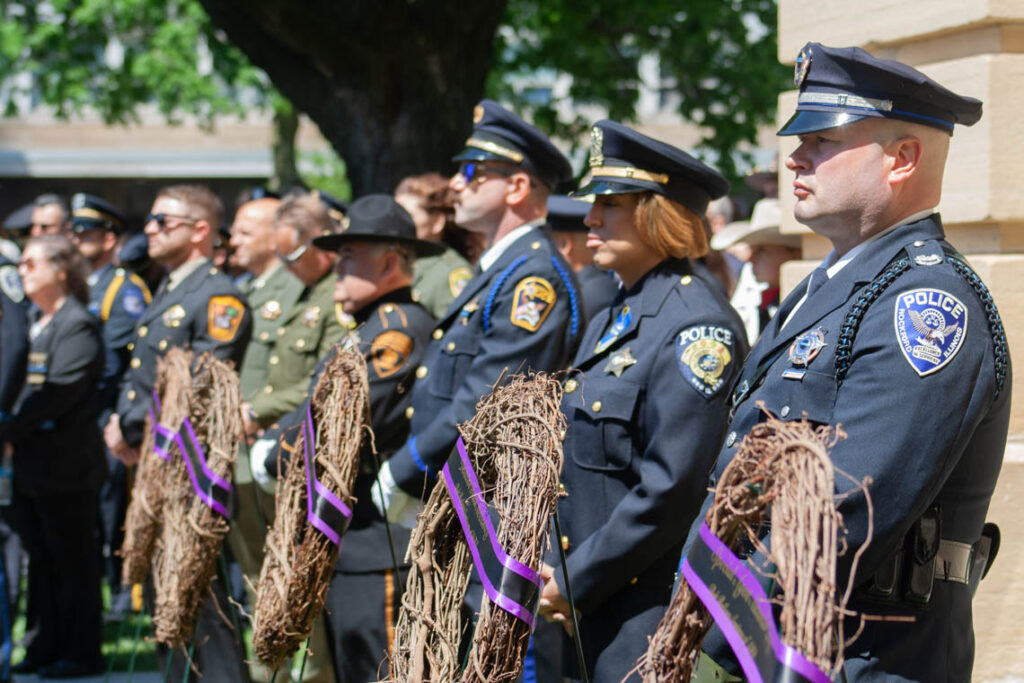 Officers Wreaths