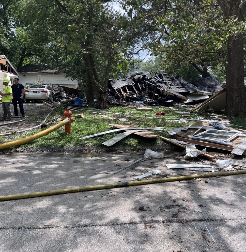 fire damaged property