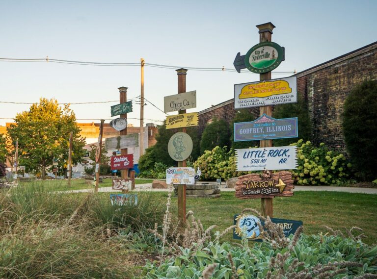 Danville signposts